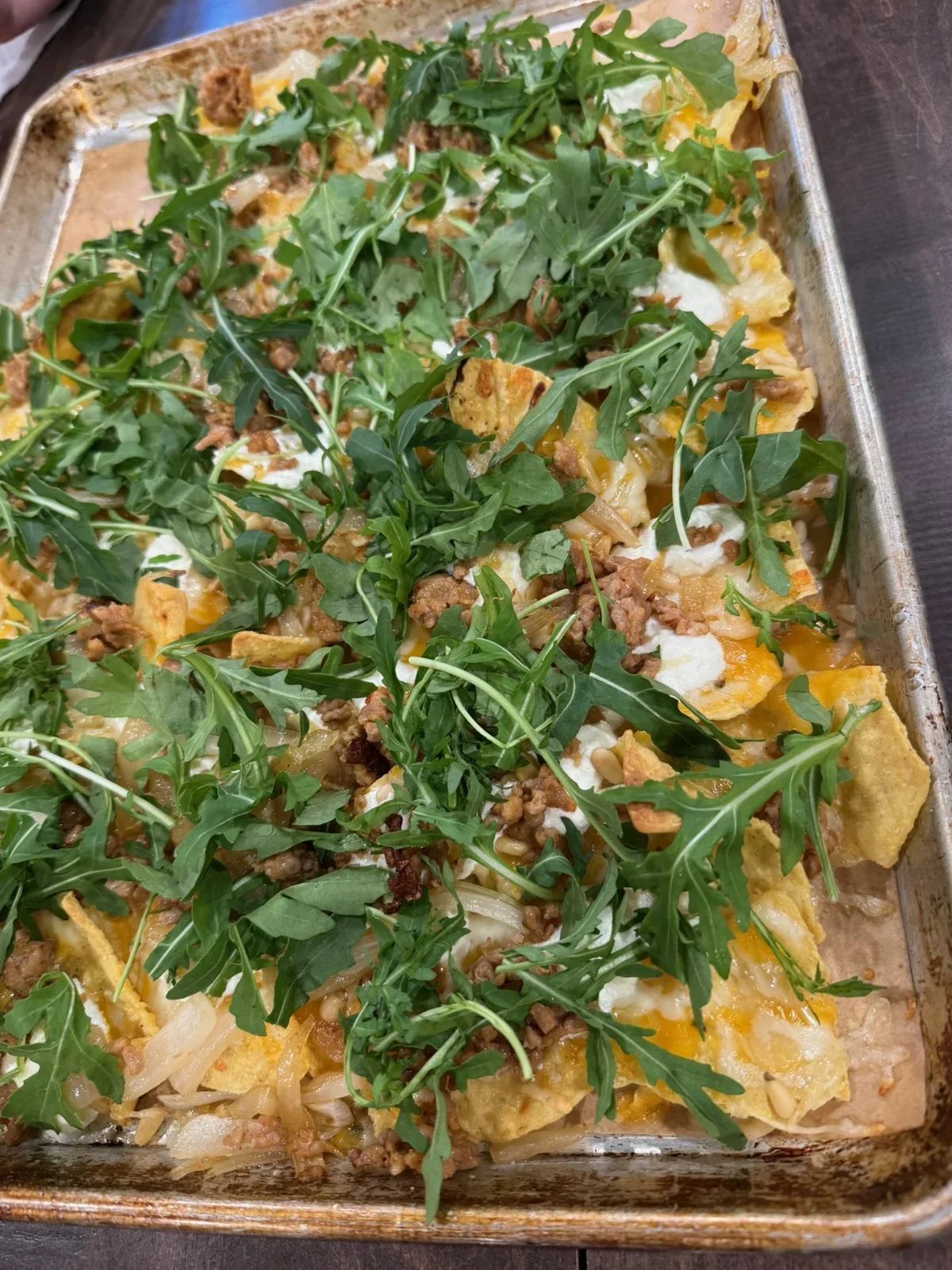 Little Zoe’s Persephone nachos from our kitchen