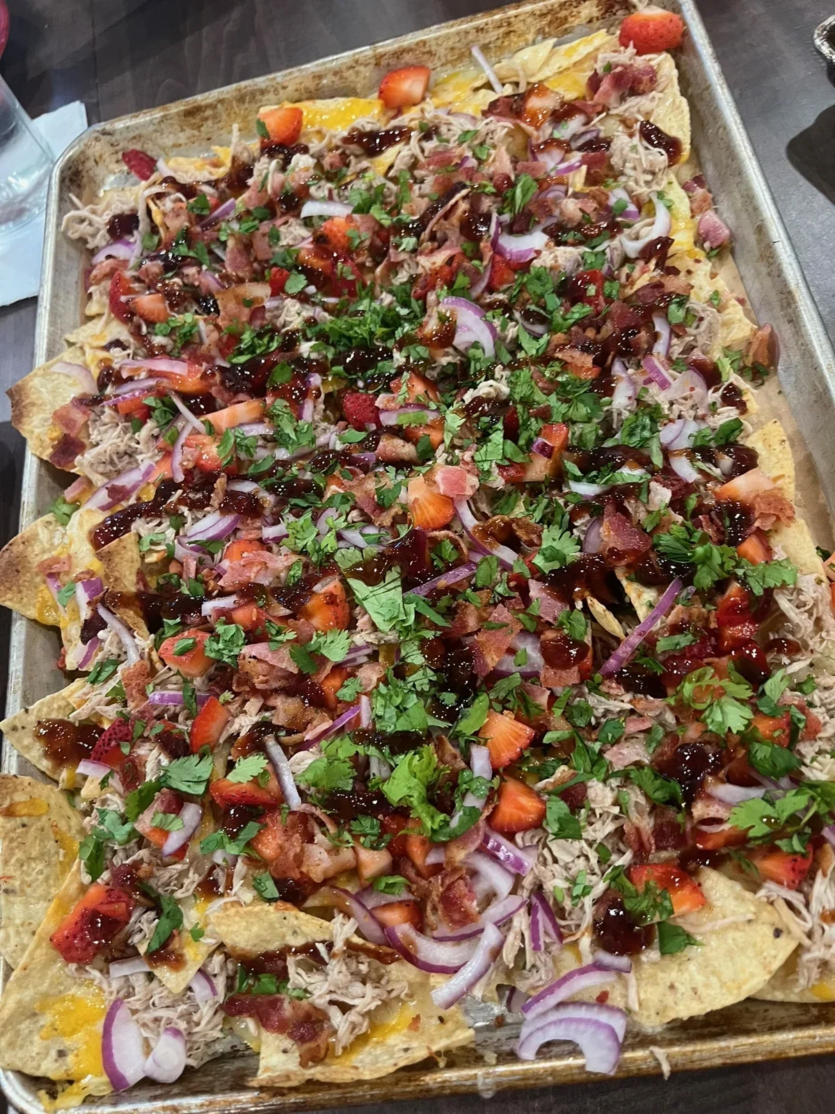 Who Da Fuck Knows nachos from our kitchen
