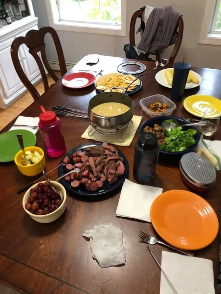 Photo 2 from Fondue & Caribbean Chicken original post